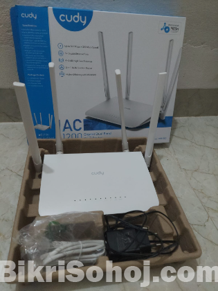 CUDY WR1300 AC1200 Dual Band Gigabit Wi-Fi Router